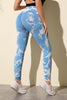 Leggis Push Up Tie Dye