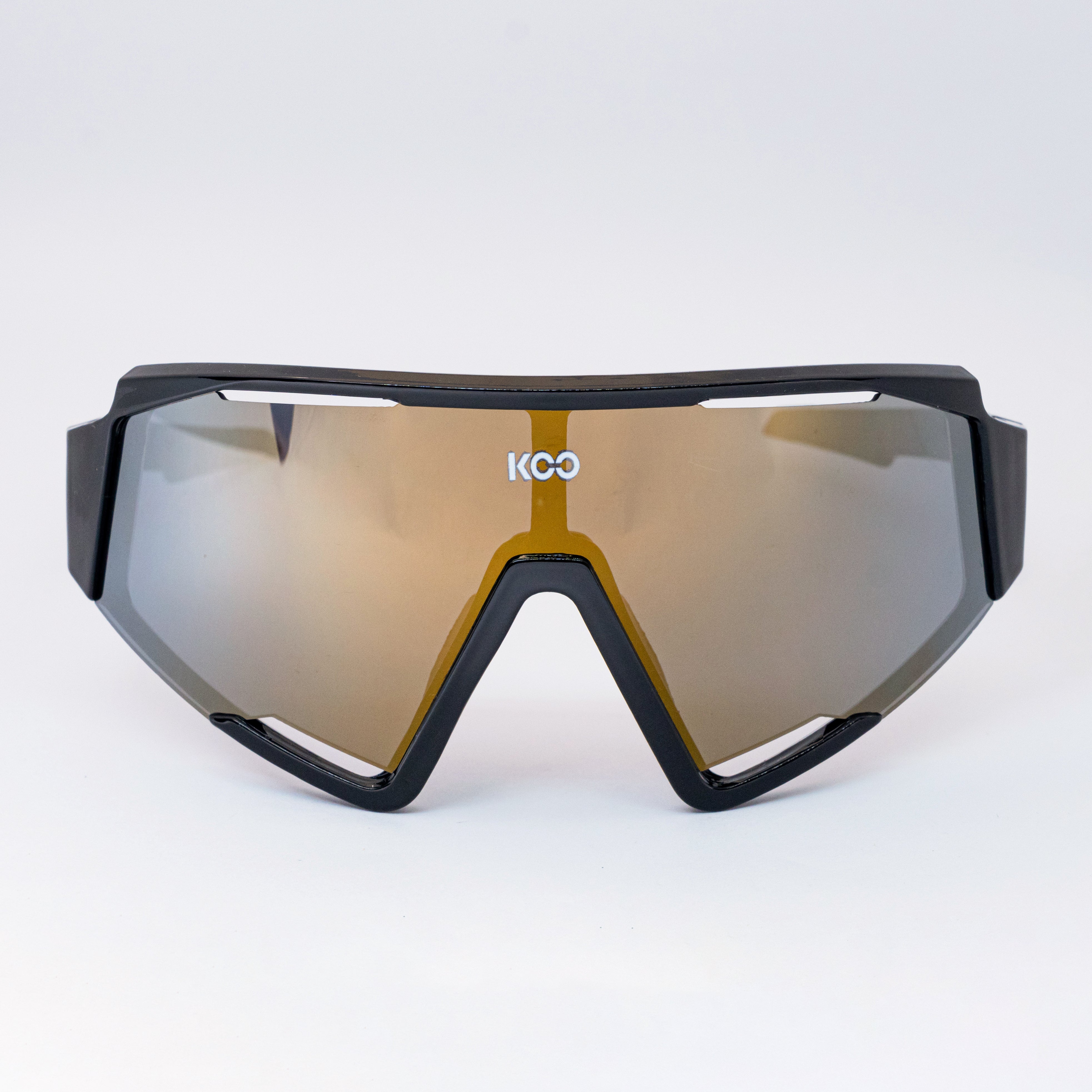 Spectro Negra Lente Dorado