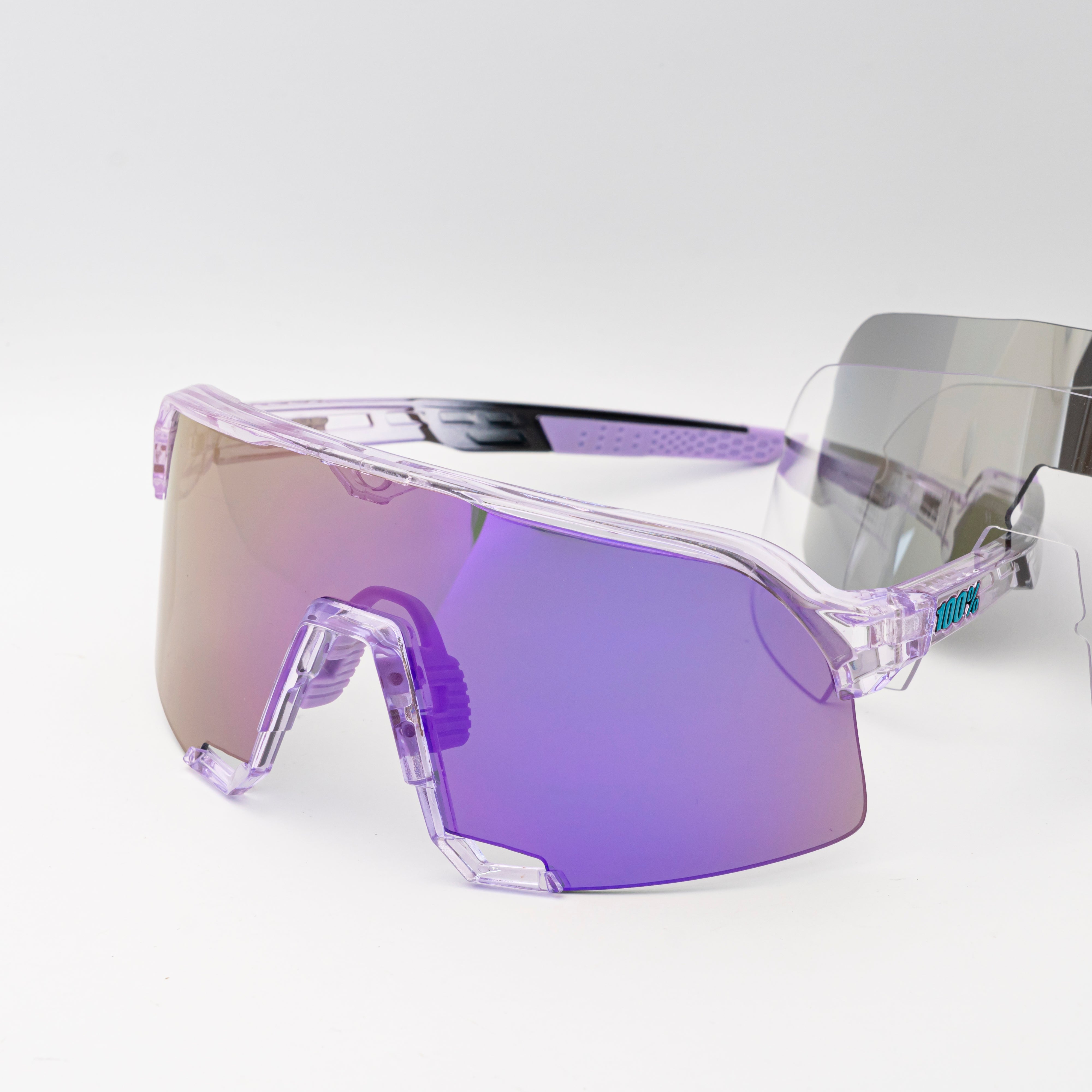 S3 Transparente Lente Morado