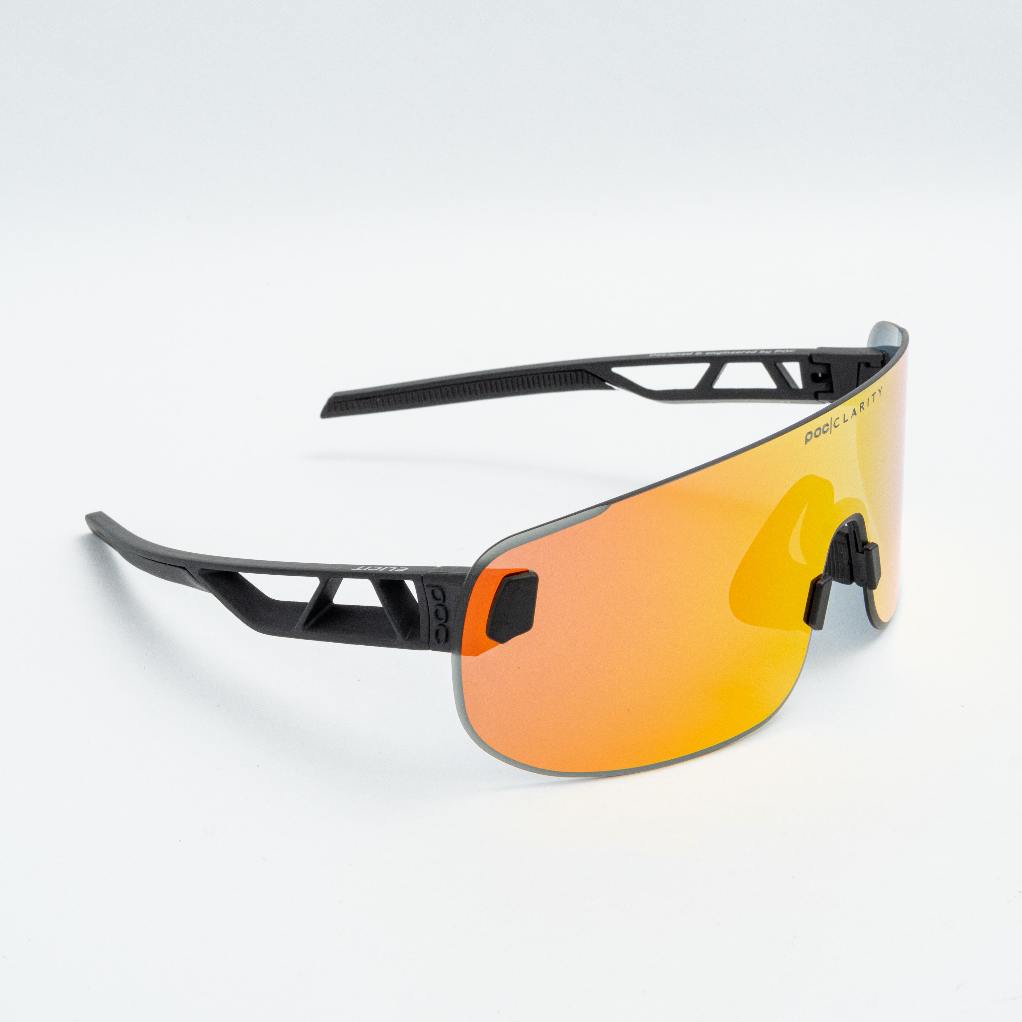 Elicit Negra Lente Naranja