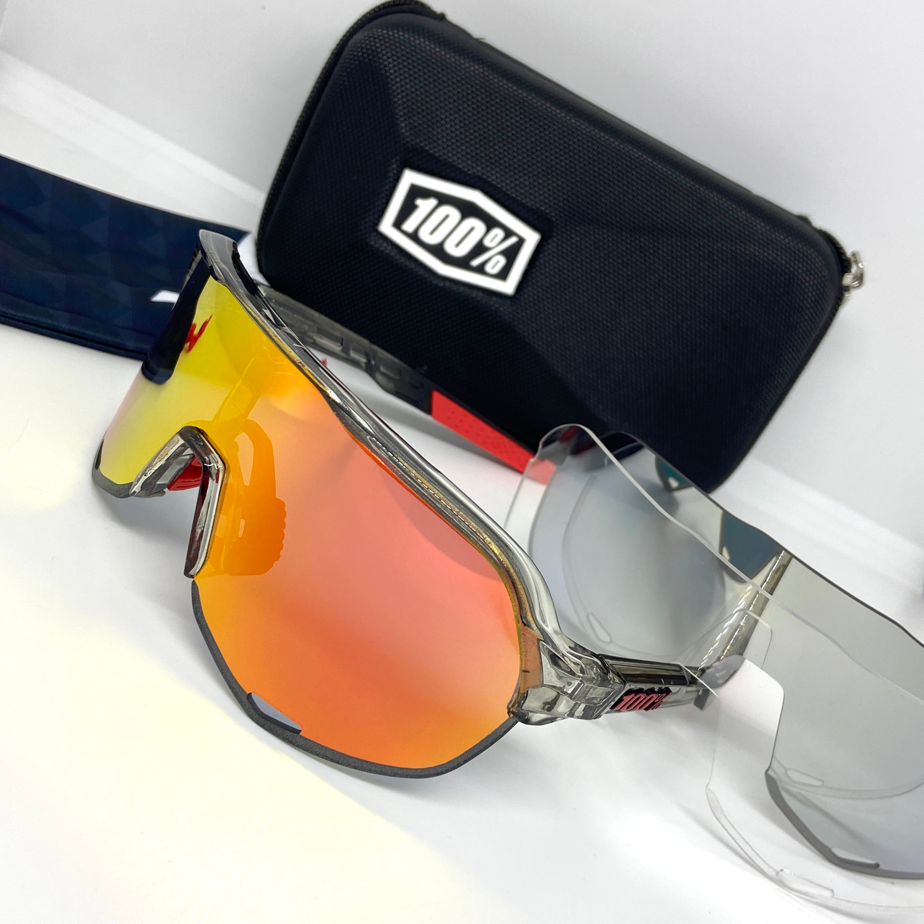 S2 Gris Transparente Lente Naranja