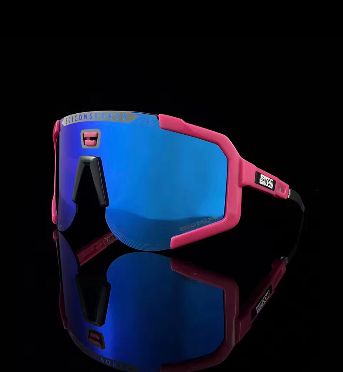 Scicon Aeroscope Fucsia Lente Azul