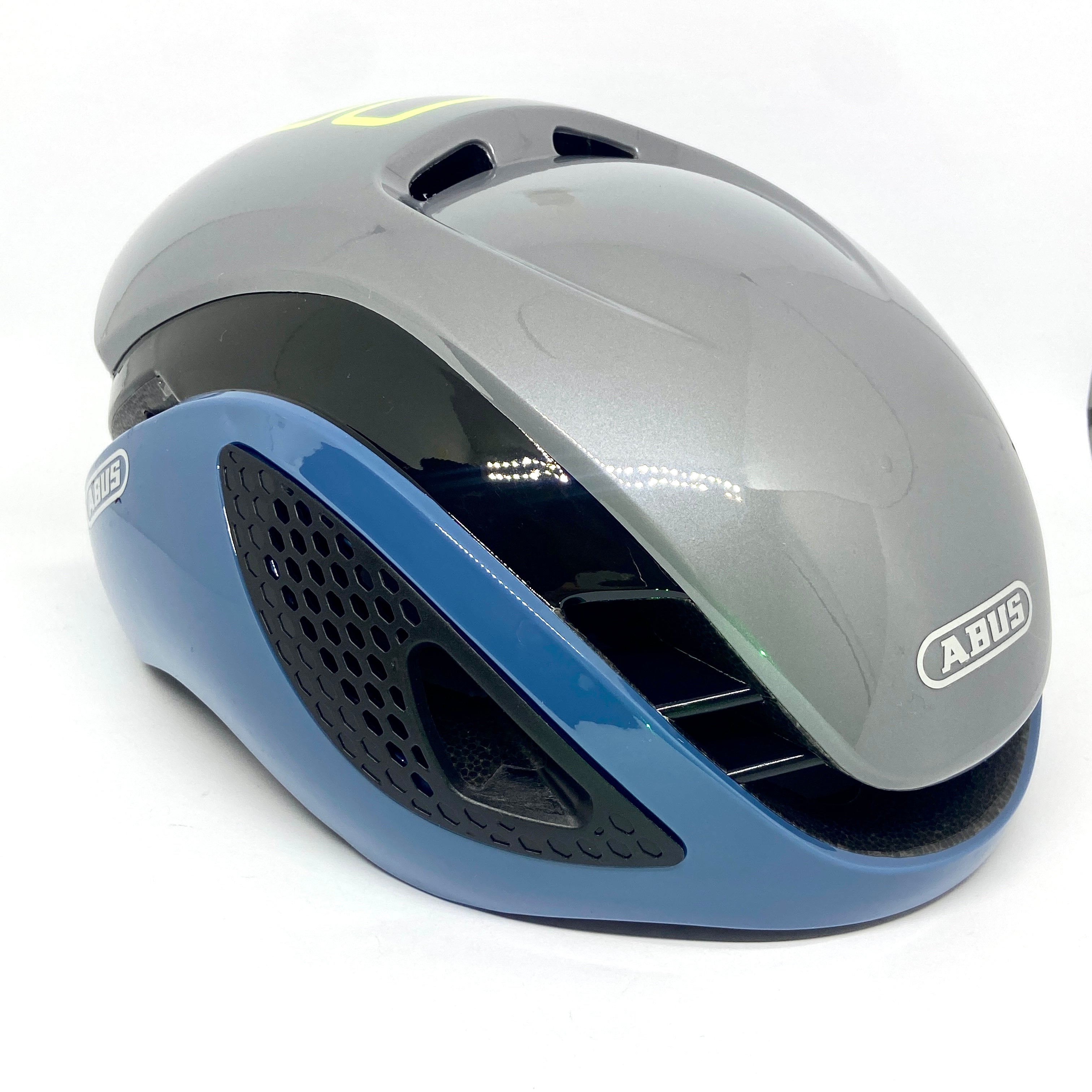 Casco Gamechanger Gris- Azul  Ruta/MTB