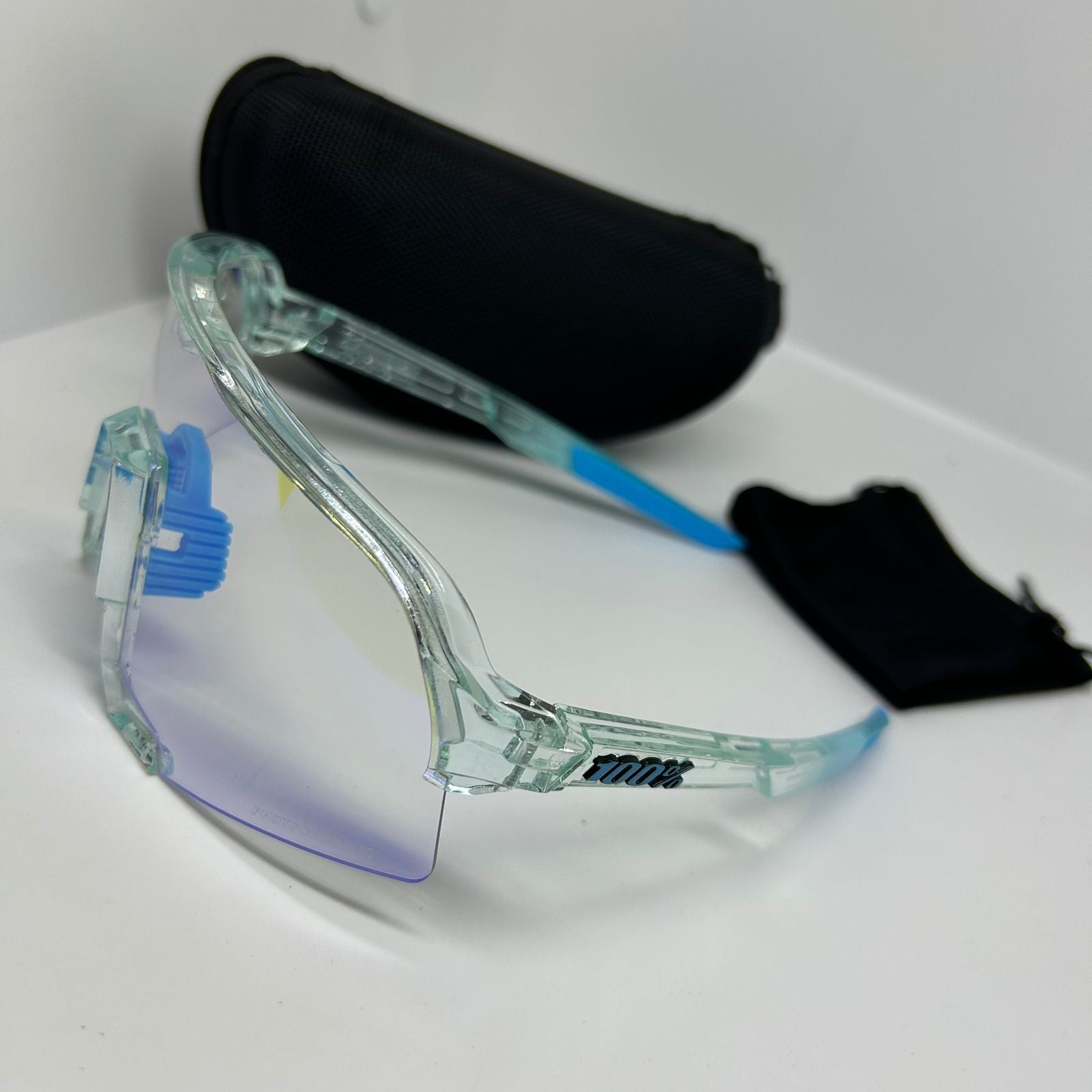S3 Celeste transparente lente azul fotocromatico
