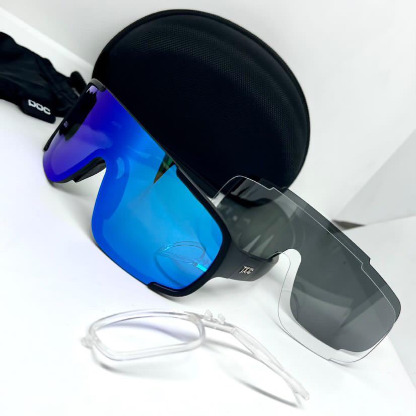 Aspire Negra Lente Azul