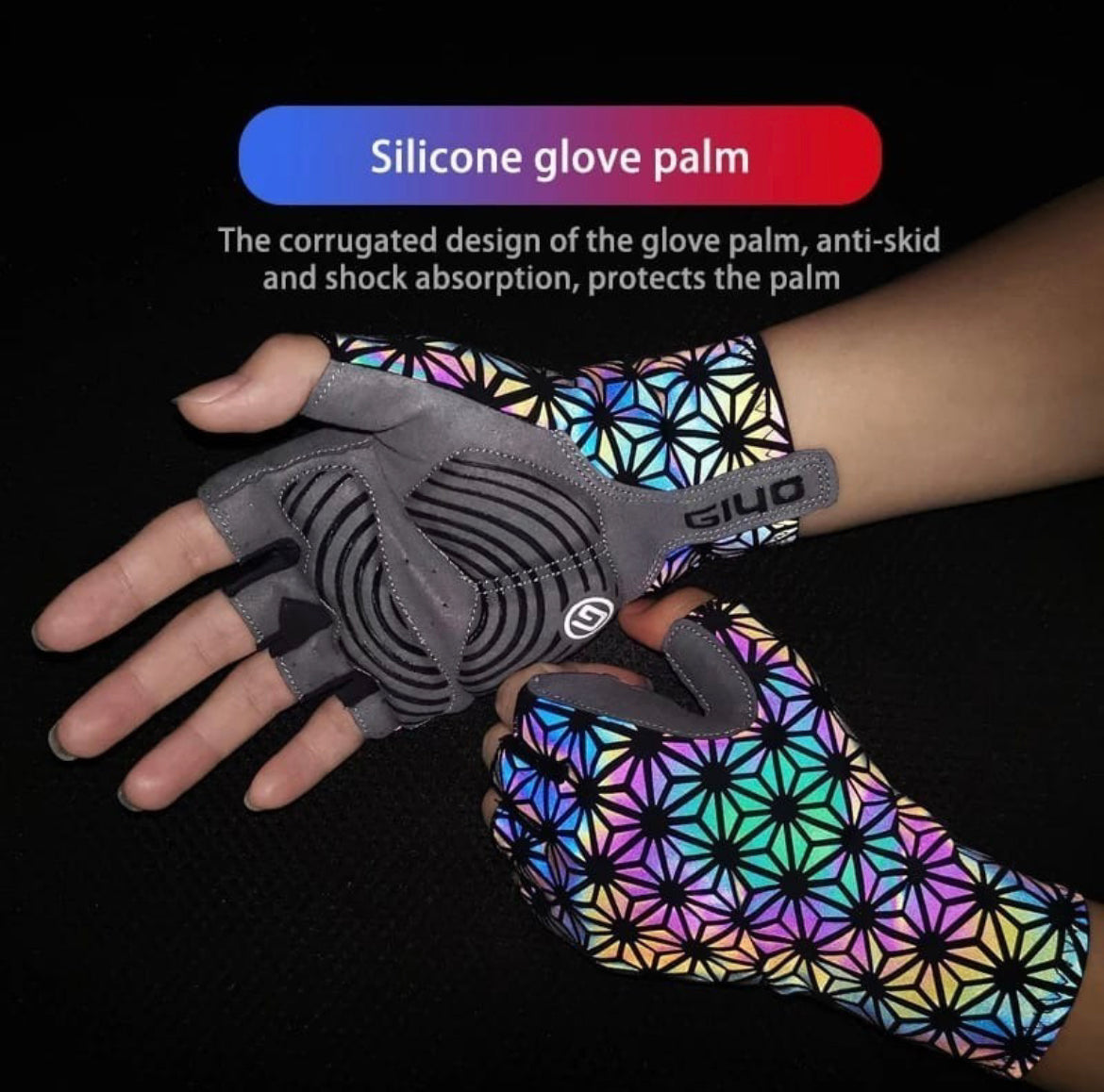 Guantes Cortos Reflectivos